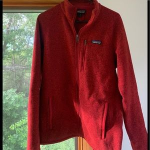 Men’s Patagonia full zip better sweater medium